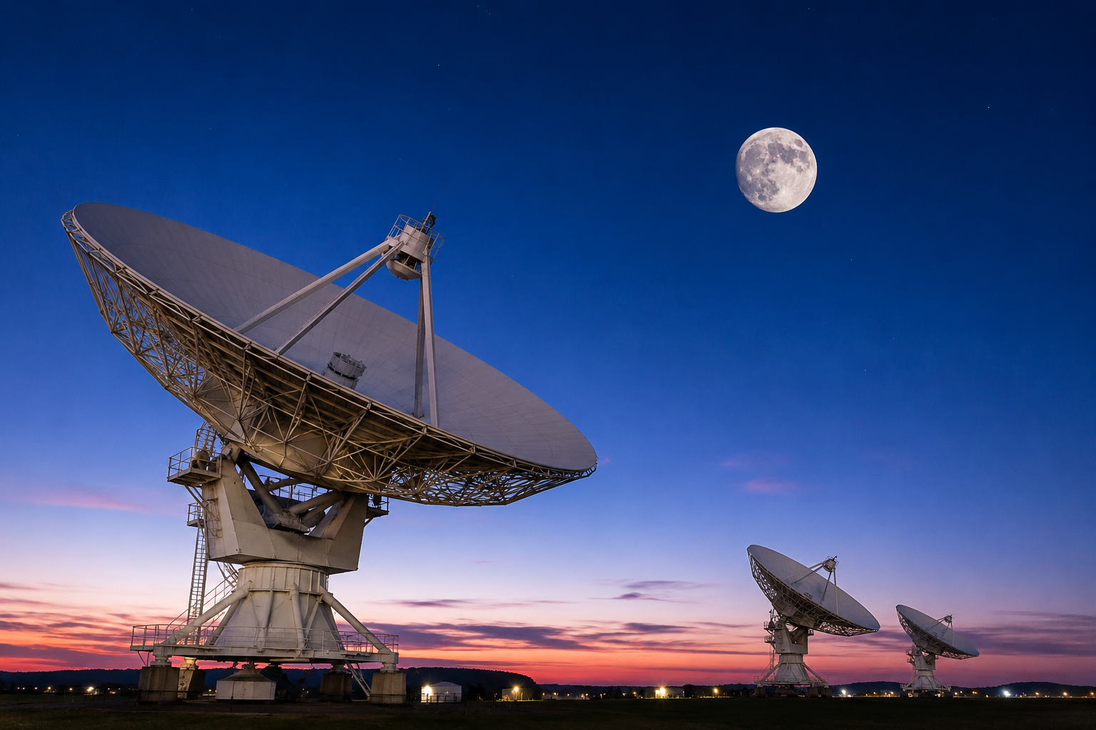 Earth-Moon-Earth radar antenna design parameters