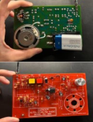 FM radio receiver assembly